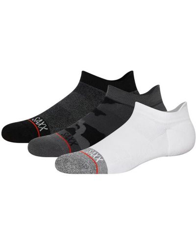 Saxx Underwear Co. 3 Pack Ankle Sock - Black