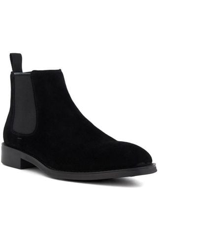 Dune Masons Smart Chelsea Boots - Black