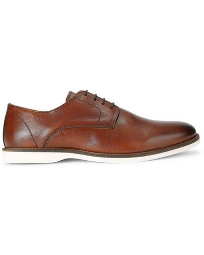 KG by Kurt Geiger Leather Florence Oxford Shoe - Brown