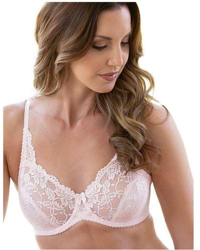Charnos 116501 Rosalind Full Cup Bra Cotton - Pink