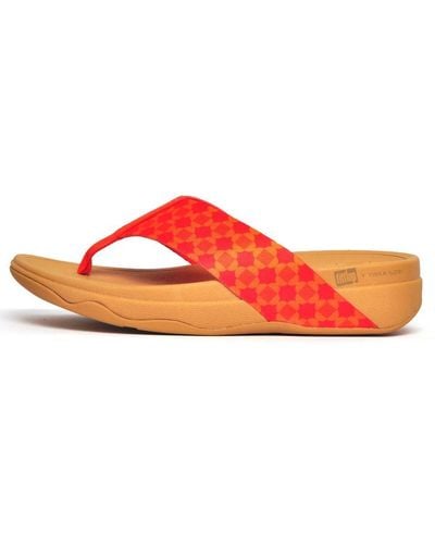 Fitflop Surfer X Yinka Ilori Sandals - Orange