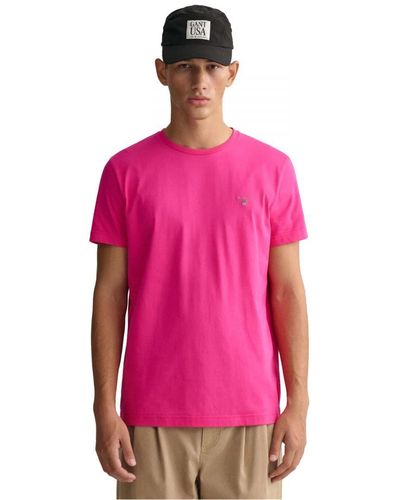 GANT T-shirts - Roze