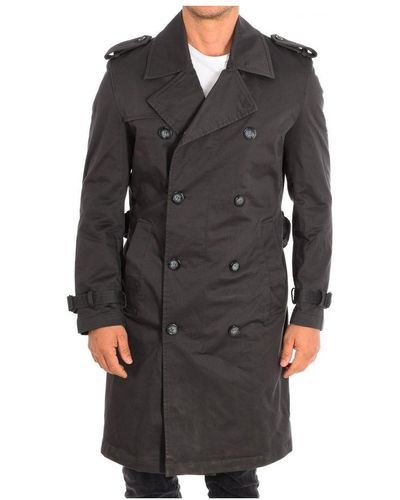 Strellson Long Sleeve Gabardine Jacket With Inner Lining 10004378 Men - Grey
