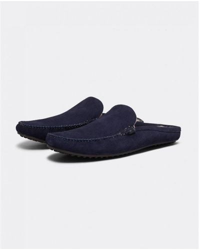 Oliver Sweeney Gomes Mule Slippers - Blue