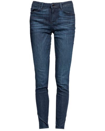 Guess Jeans Curve X Vrouw Blauw