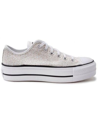 Converse All Star Lift Ox Trainers - White