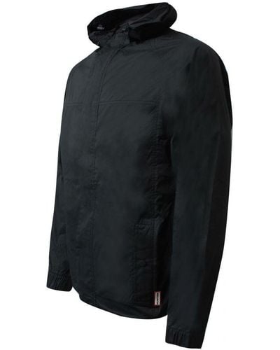 HUNTER Original Packable Black Anorak Jacket Textile