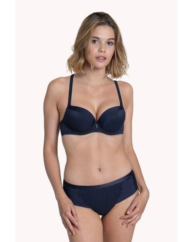 Lisca 'Gracia' Underwired Multiway Push-Up Bra - Blue