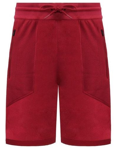 GYMSHARK True Knit Burgundy Shorts - Red