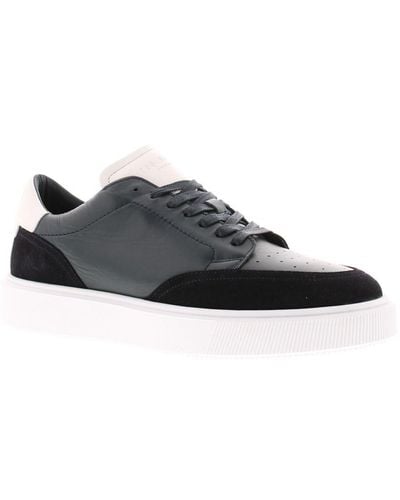 Ted Baker Trainers Lace Up Luigis Suade Leather Chunky Sole Leather (Archived) - Black