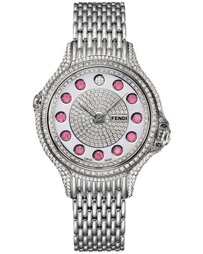 Fendi Crazy Carats Watch - Metallic