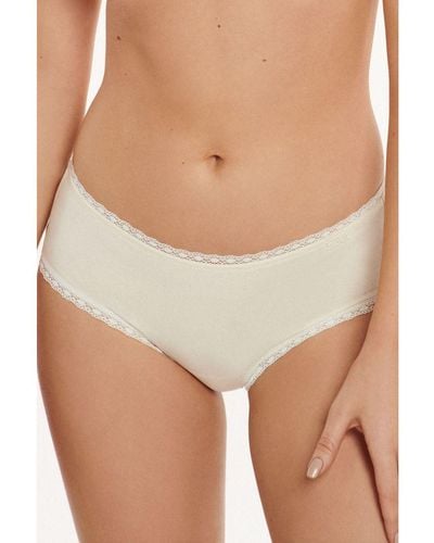 Lisca 'Ines' Cotton Panty Briefs - Brown