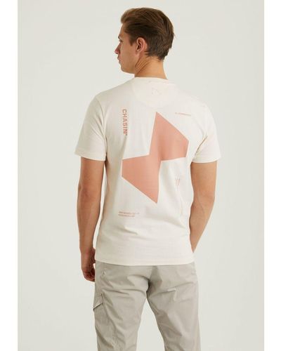 Chasin' Eenvoudig T-shirt Motive - Wit