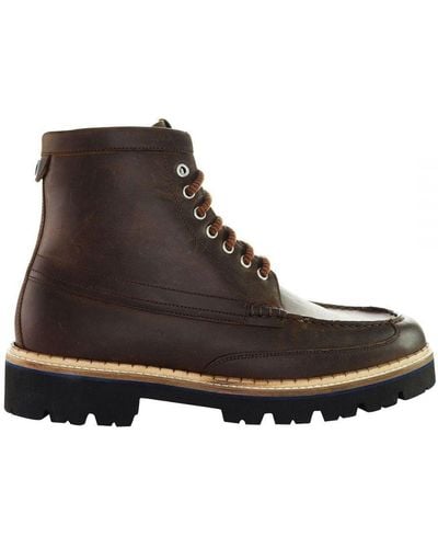 Ted Baker Jarrno Boots Leather - Brown