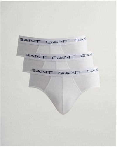 GANT 3-pack Slip In Wit