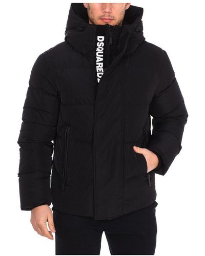 DSquared² Padded Jacket With Hood S71an0305-s53353 Man - Black