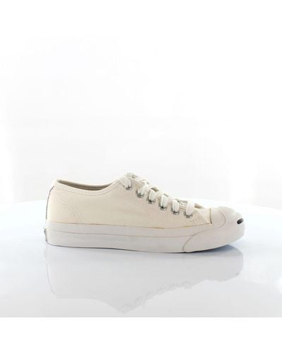 Converse Jack Purcell Cp Jp Off Plimsolls Leather - White
