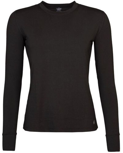 Heat Holders Ladies Thermal T Shirt - Black