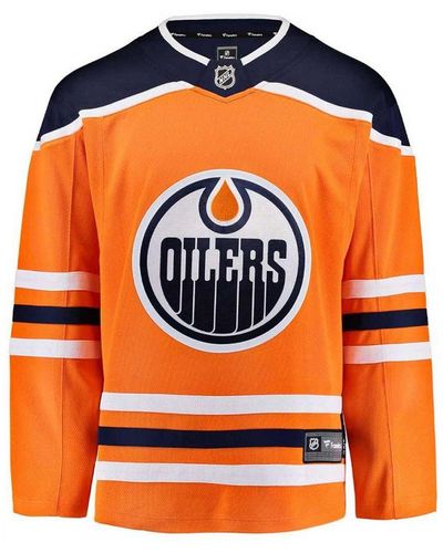 Fanatics Edmonton Oilers Jersey - Orange