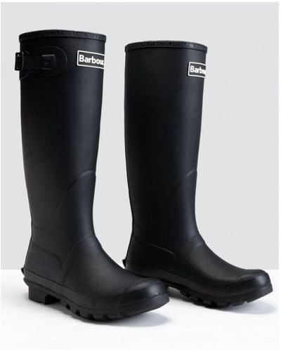 Barbour Bede Ladies Wellington Boots - Black
