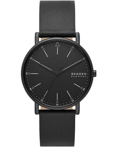 Skagen Signatur Watch Skw6902 Leather (Archived) - Grey