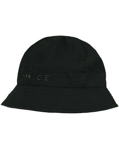 Nicce London Logo Clayton Bucket Hat 211 1 18 42 0001 Cotton - Black