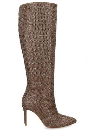 KG by Kurt Geiger Story Boots Fabric - Brown