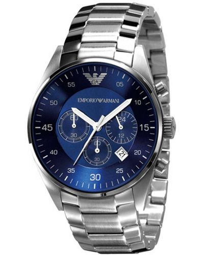 Emporio Armani Chronograph Watch Ar5860 - Blue