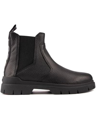 HUGO Ryan Chelsea Boots Leather - Black