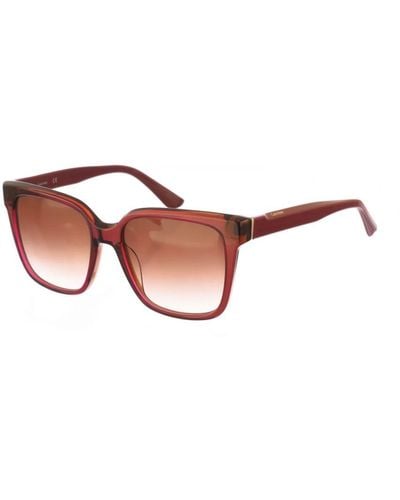 Calvin Klein Square Shaped Acetate Sunglasses Ckj21530S - Brown