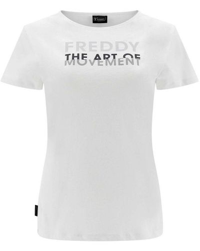 Freddy T-shirt Korte Mouw T-shirt - Wit