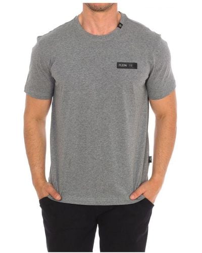 Philipp Plein Tips414 Short Sleeve T-Shirt - Grey