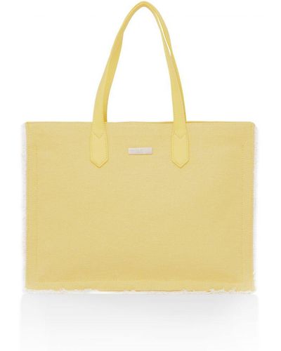 Laura Ashley Big Tote Bag - Yellow