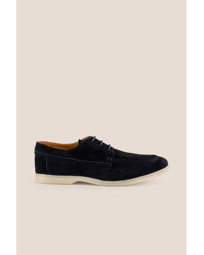 Oswin Hyde Eric Suede Laceup - Black