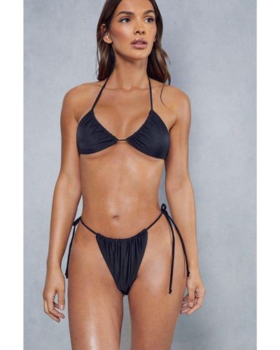 MissPap Multiway Triangle Bikini Set Polyamide - Grey