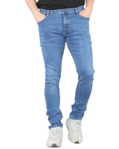 MYT Skinny Fit Jeans Stretch Denim In Middenblauw