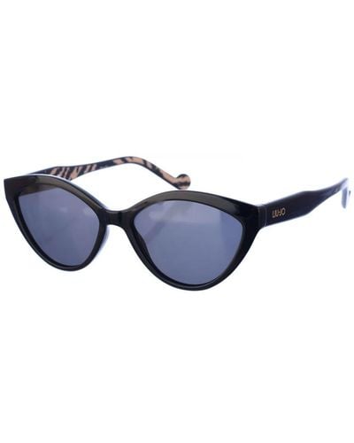Liu Jo Vlindervormige Zonnebril Van Acetaat Lj761s - Blauw