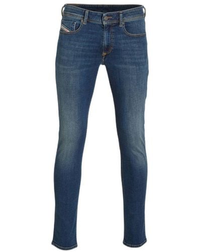 DIESEL Skinny Fit Jeans Sleenker Blauw