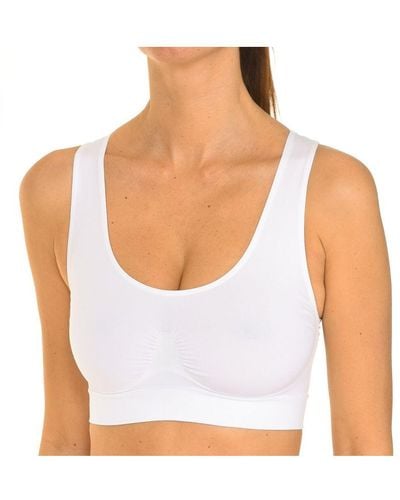 Intimidea Comfort Sports Bra With Shaping Effect 110590 Women - White