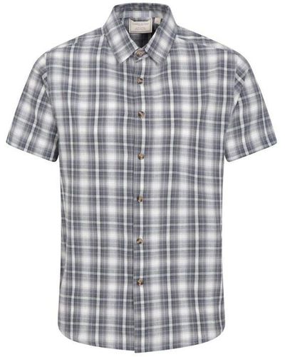 Mountain Warehouse Weekender Shirt (Light) Cotton - Grey