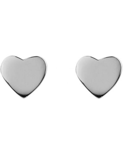 LÁTELITA London Cosmic Mini Heart Stud Earring Sterling - Metallic