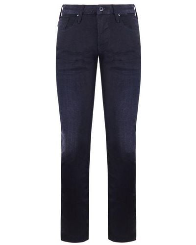 Emporio Armani J06 Slim Fit Jeans - Blue