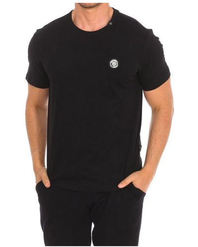 Philipp Plein Tips404 Short Sleeve T-shirt - Black