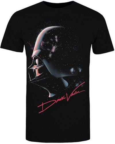 Star Wars Darth Vader Signature T-shirt - Black