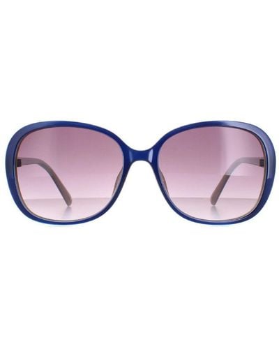 Ted Baker Tb1603 Rios 608 Donkerblauw Grijze Zonnebril - Paars