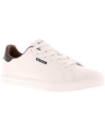 Ben Sherman Shoes Casual Chase White - Pink