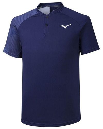 Mizuno Shadow Polo Shirt - Blue