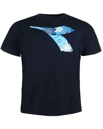 Diadora Logo T-Shirt - Blue