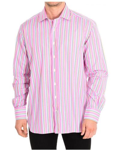 Café Coton Neflier6 Long Sleeve Shirt Cotton - Pink
