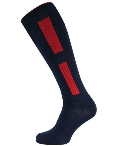Nike Classic Iii Navy/red Football Socks Nylon - Blue